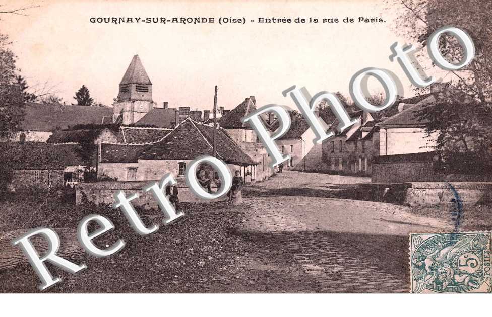 Entree de la rue de Paris
