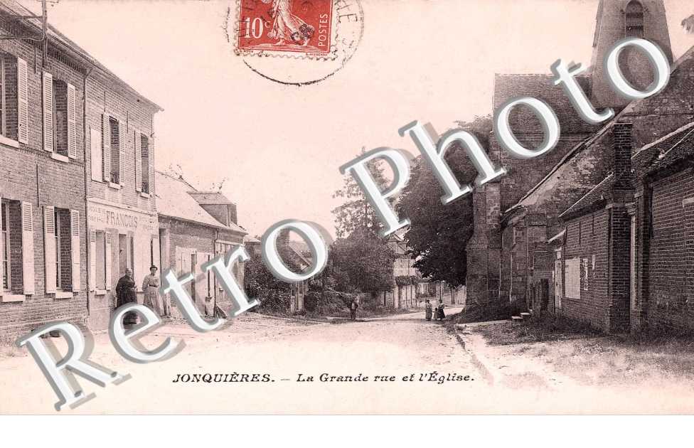 la grande rue et l'eglise
