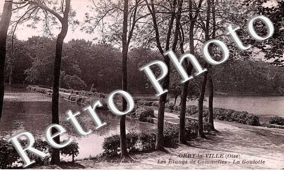 les etangs de Commelles, la goulotte