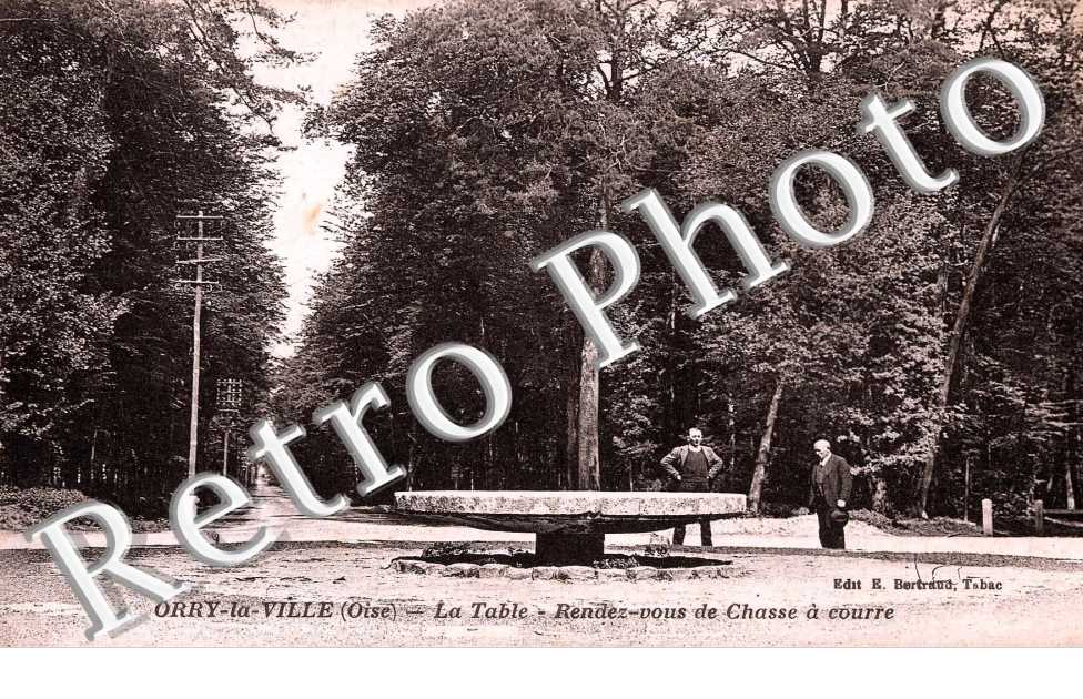 la table, rendez-vous de chasse a courre