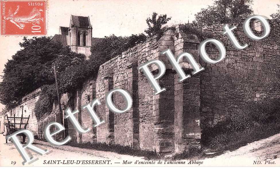 mur d' enceinte de l' ancienne abbaye