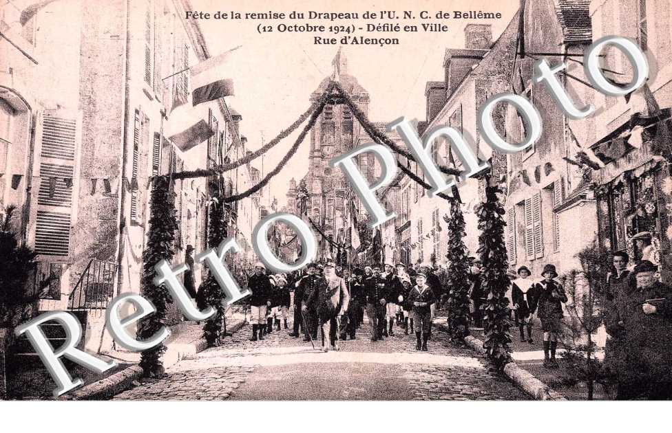 fete de la remise du drapeau de l'UNC, 12 oct 1924