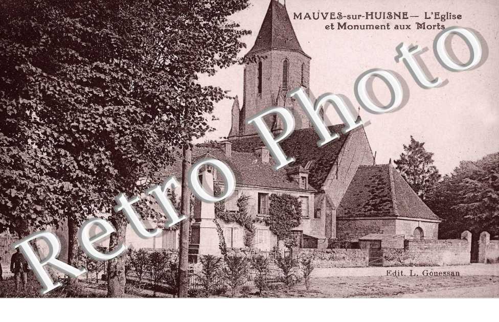 L'eglise et monument aux morts