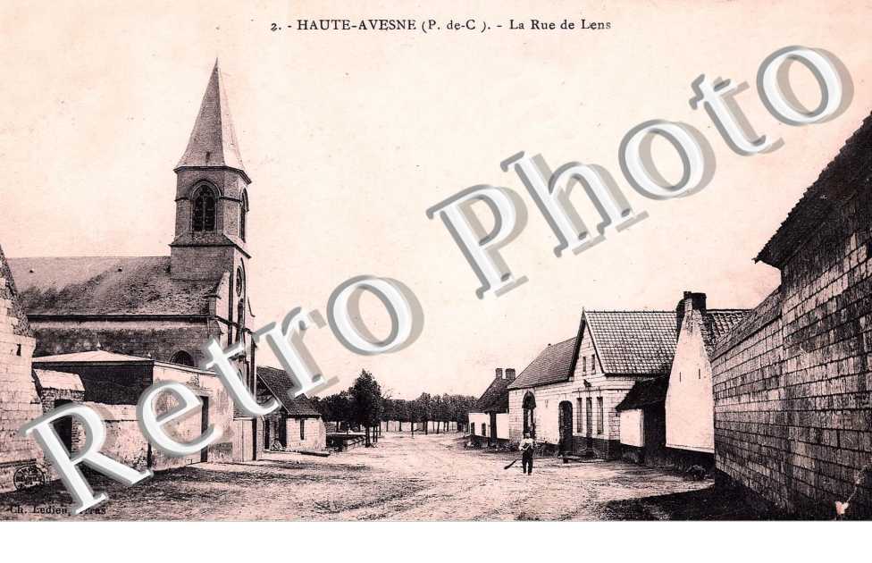 la rue de Lens