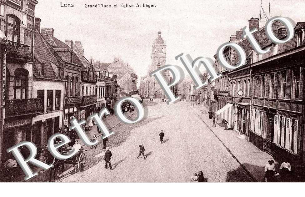 GRAND PLACE ET EGLISE ST LEGER