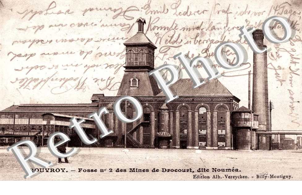 FOSSE N°2 DES MINES DE DROCOURT