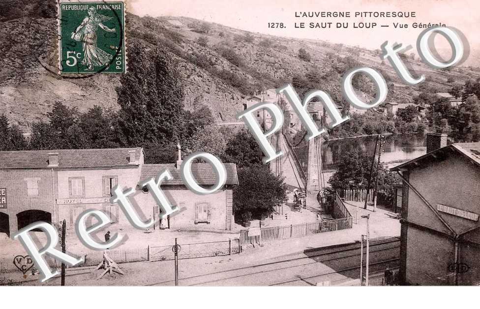 Saut du Loup, Vue generale
