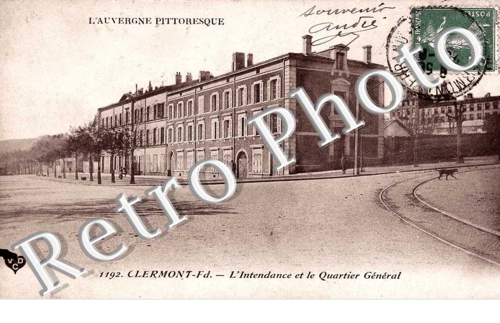 L'intendance et le Quartier General