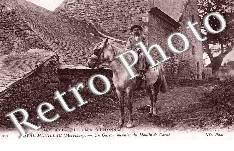 Un garcon meunier du moulin de Carne