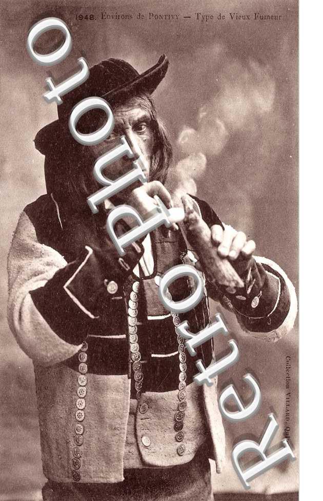 type de vieux fumeur