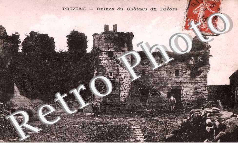 Ruines du chateau du Dreors