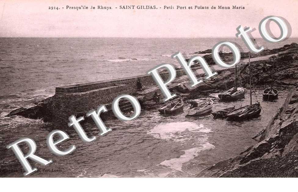 petit port et pointe de Menn Maria