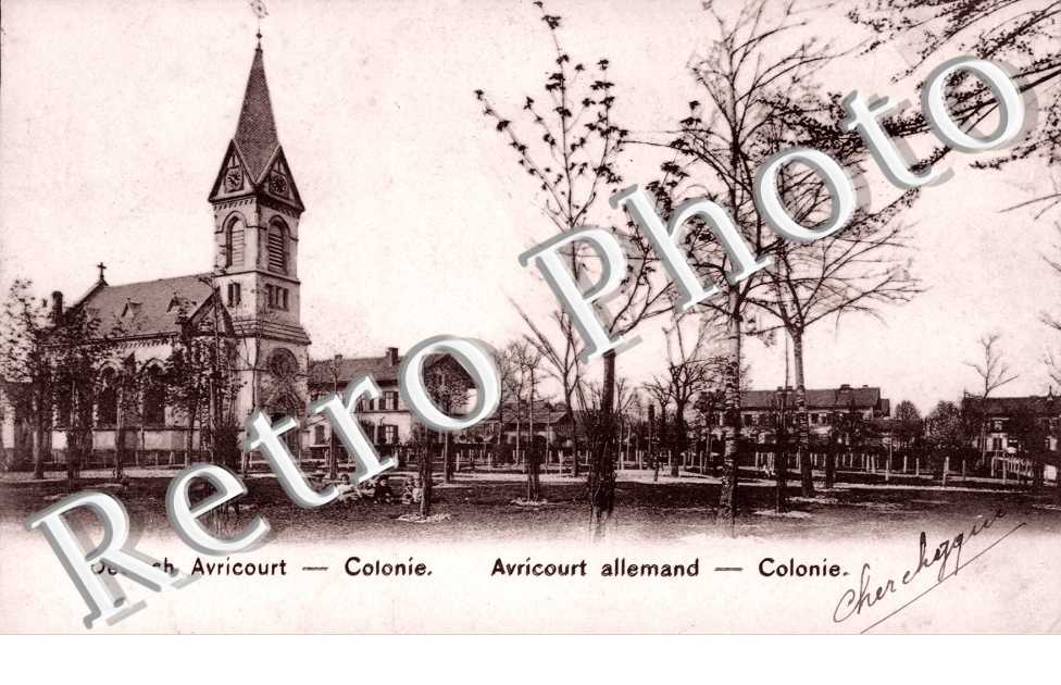 Deutsch Avricourt, Colonie, Avricourt allemand