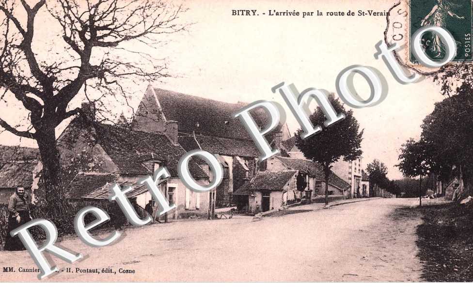 L'ARRIvEE PAR LA ROuTE de st vErain