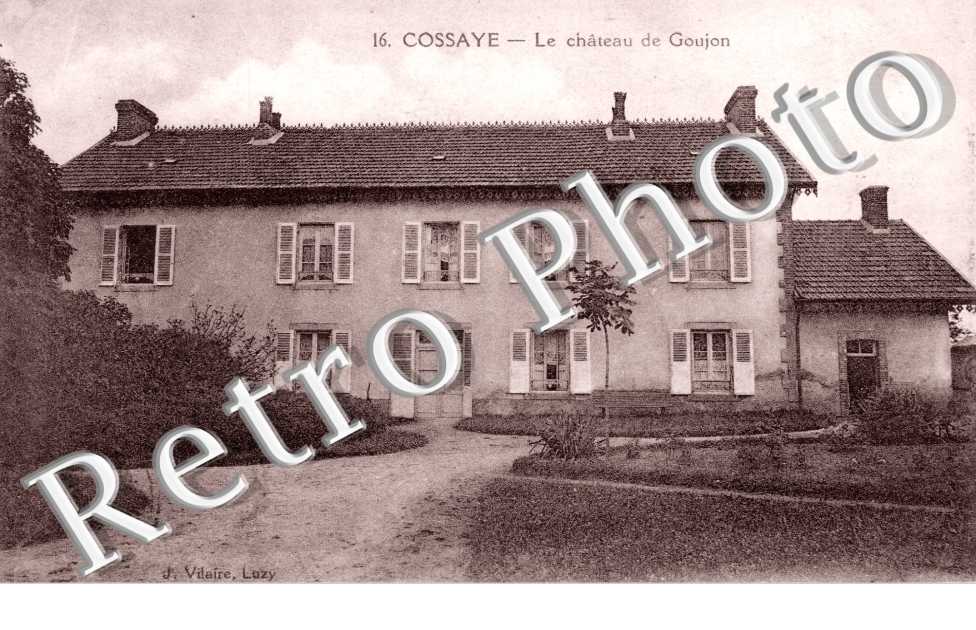le chateau de Goujon