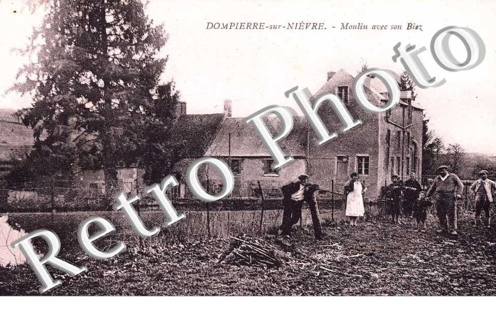 moulin avec son bief
