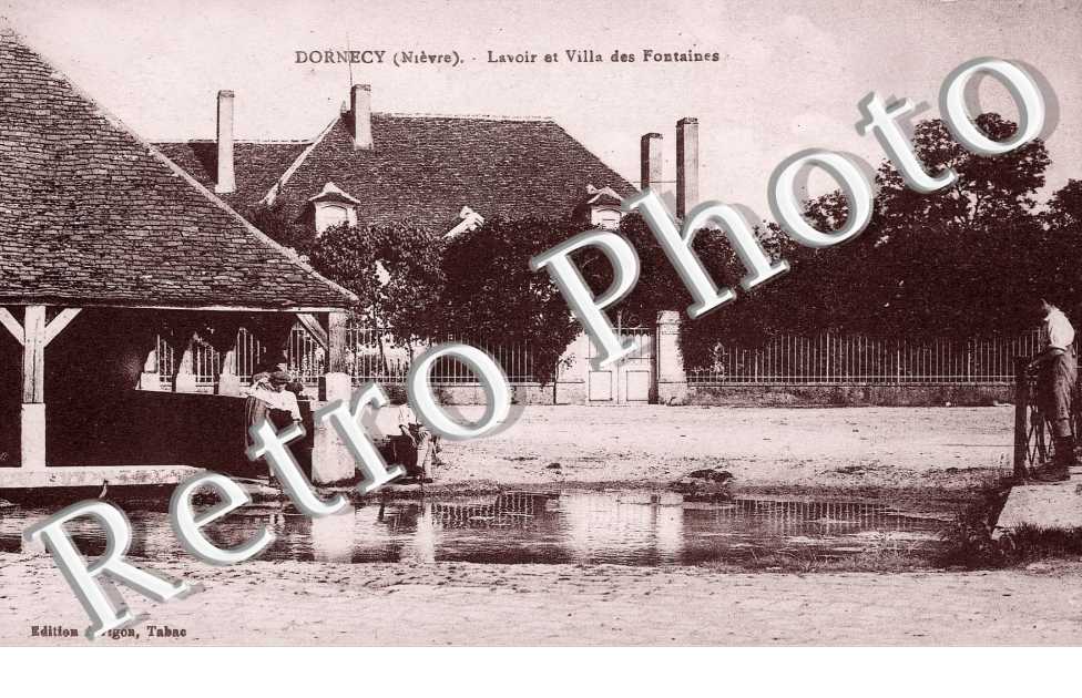 lavoir et Villa des Fontaines