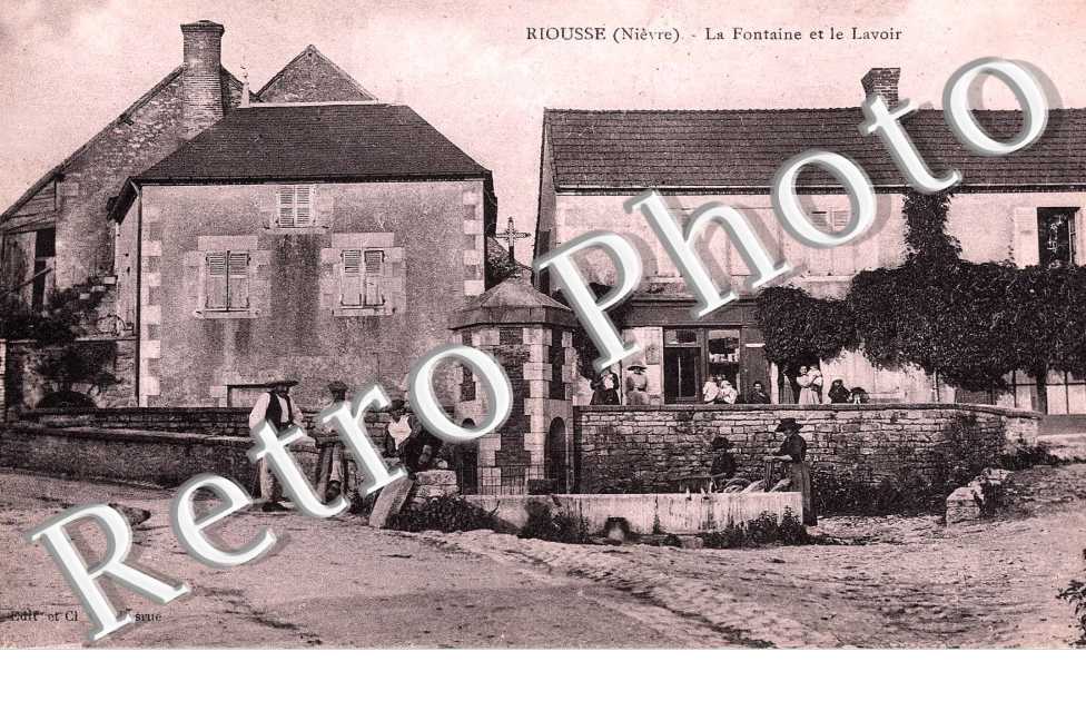 la fontaine et le lavoir