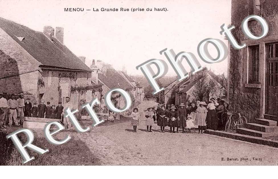 la grande rue (prise du haut) (belle carte animee)