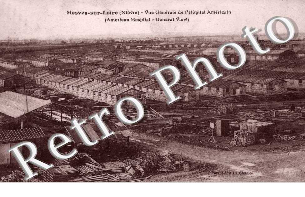 vue generale de l'hopital americain
