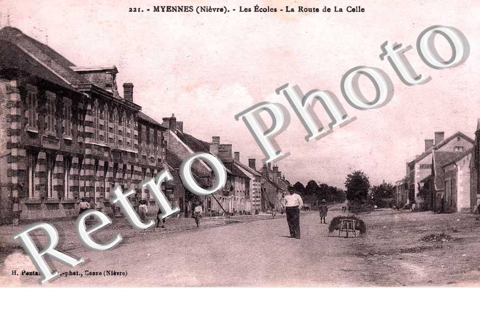 les ecoles - la route de la Celle