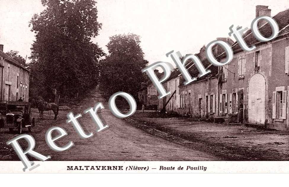 Maltaverne - route de Pouilly