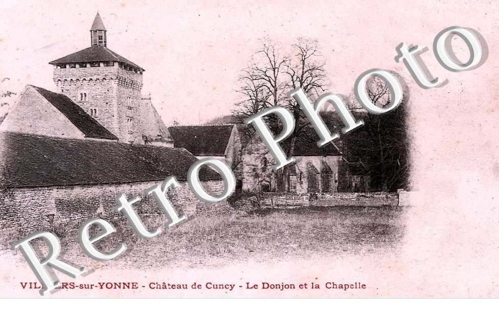 chateau de Cuney, le donjon et la chapelle