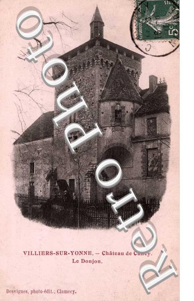 chateau de Cuney, le donjon