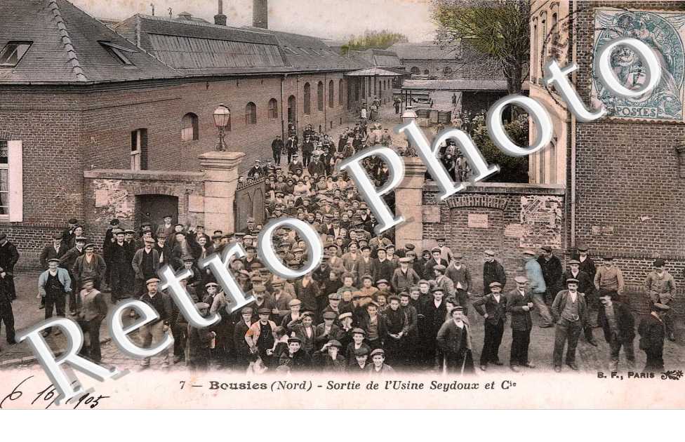 sortie de l' usine Seydoux et Cie.