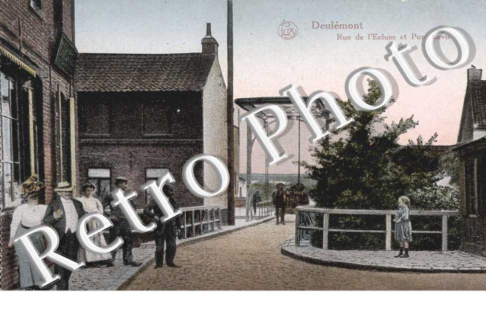 rue de l'Ecluse et pont levis