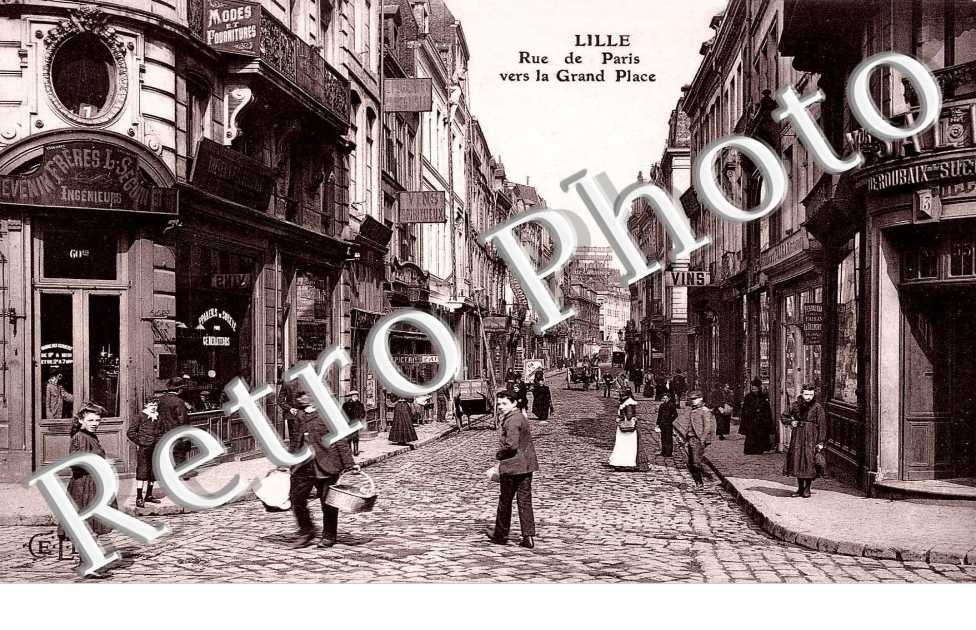 Rue de Paris vers la Grand Place