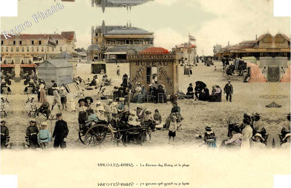LE BUREAU DES BAINS ET LA PLAGE