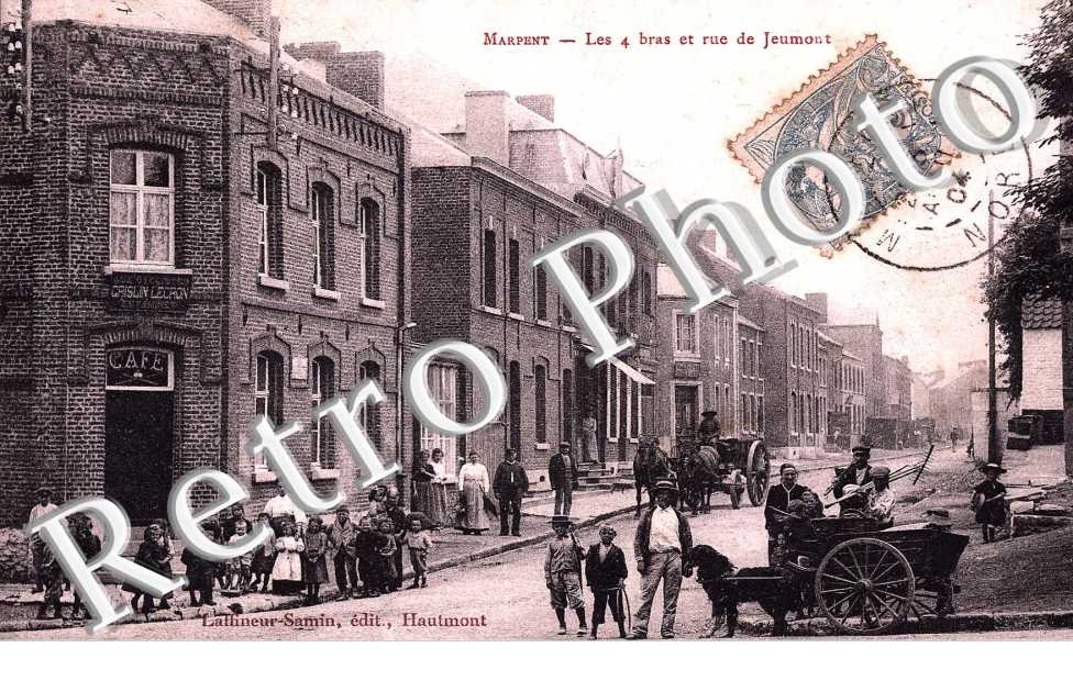 les 4 bras et rue de Jeumont