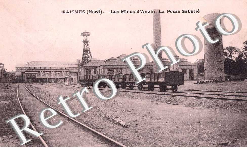 Les mines d'Anzin - la fosse Sabatie