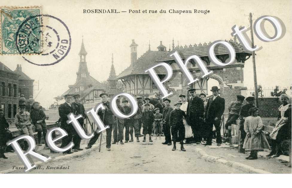 pont et rue du Chapeau Rouge