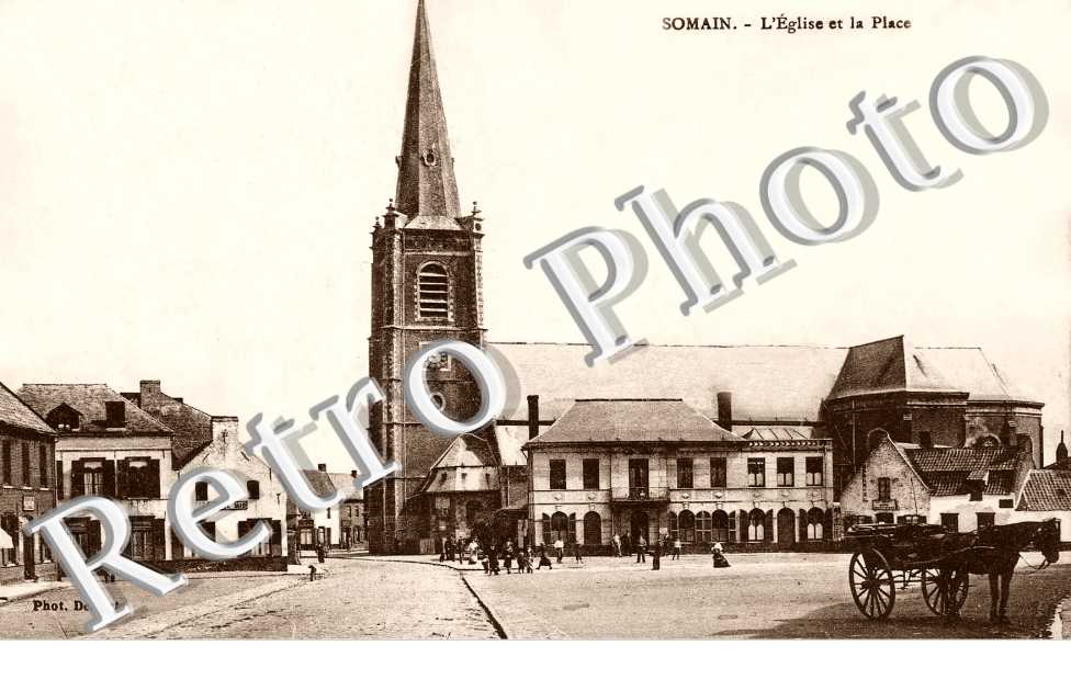 l'eglise et la place