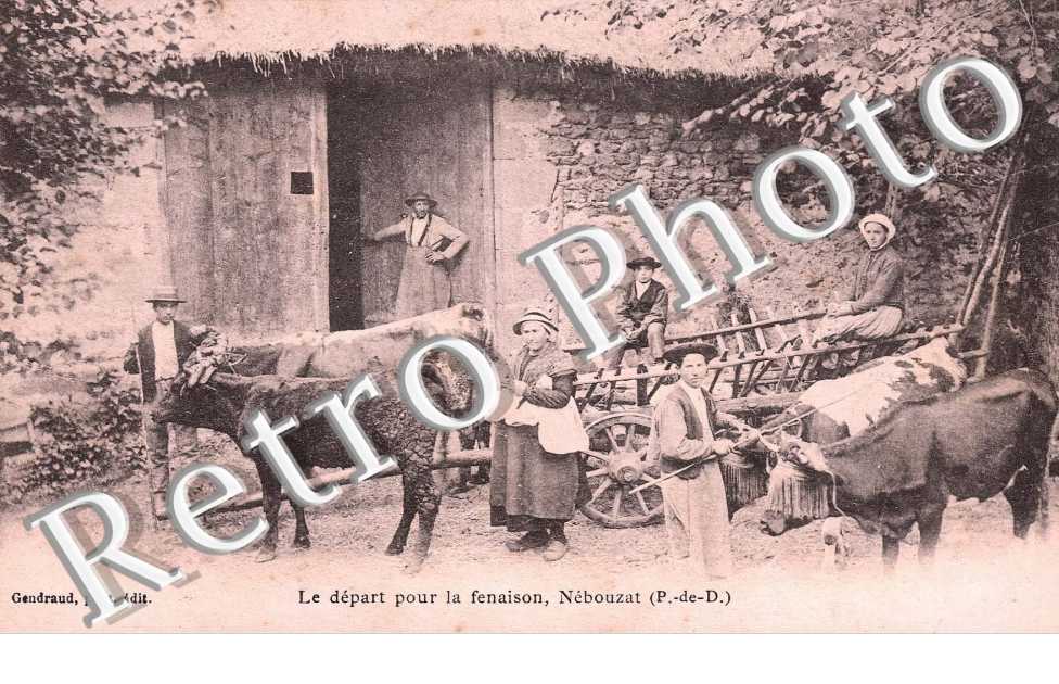 depart pour la fenaison