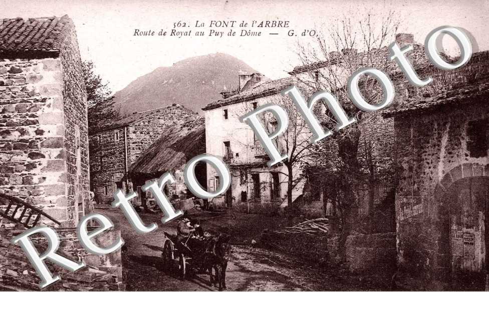 Route de royat au Puy de Dome