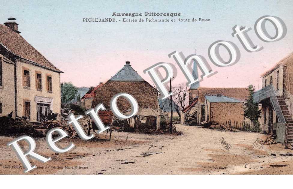 entree et route de Besse