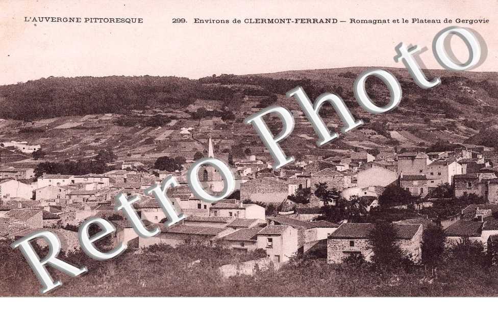 Vue Générale et le Plateau de Gergovie