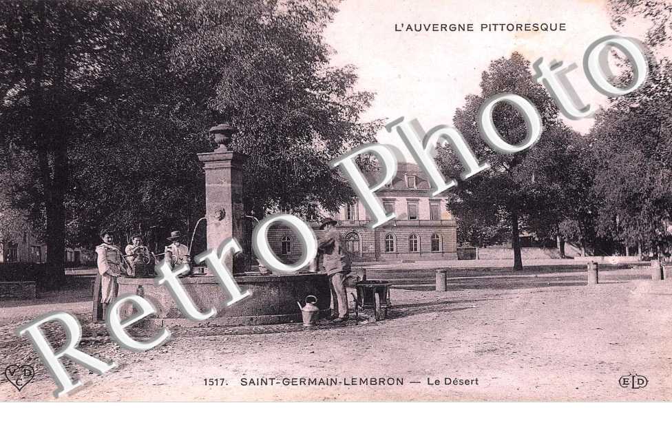 le dessert, une fontaine