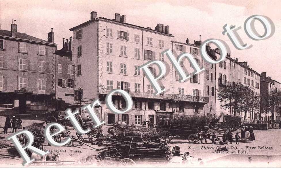 place Belfort. Marché au Bois.