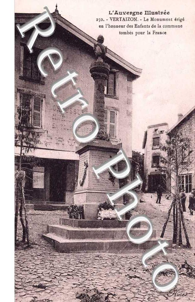 Monument en l'honneur des enfants de la commune tombés pour la France