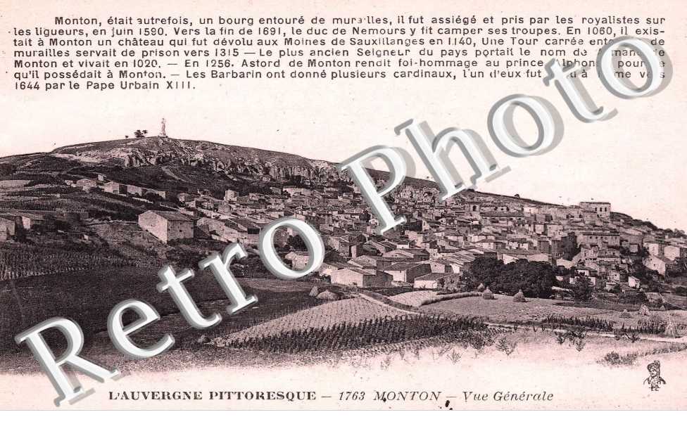 MONTON. vue générale