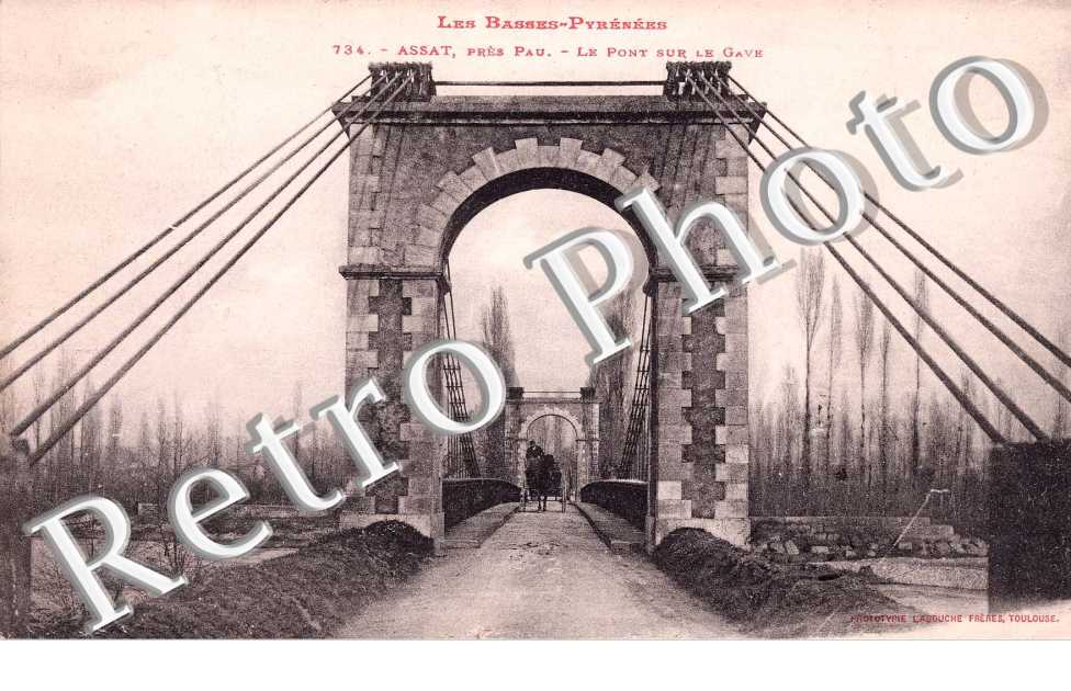 Le pont sur le Gave