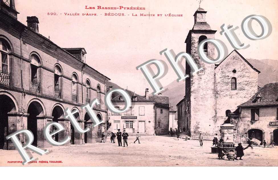 La mairie et l'eglise