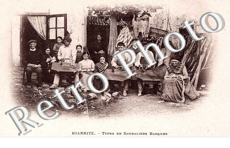 types de sandaliers basques