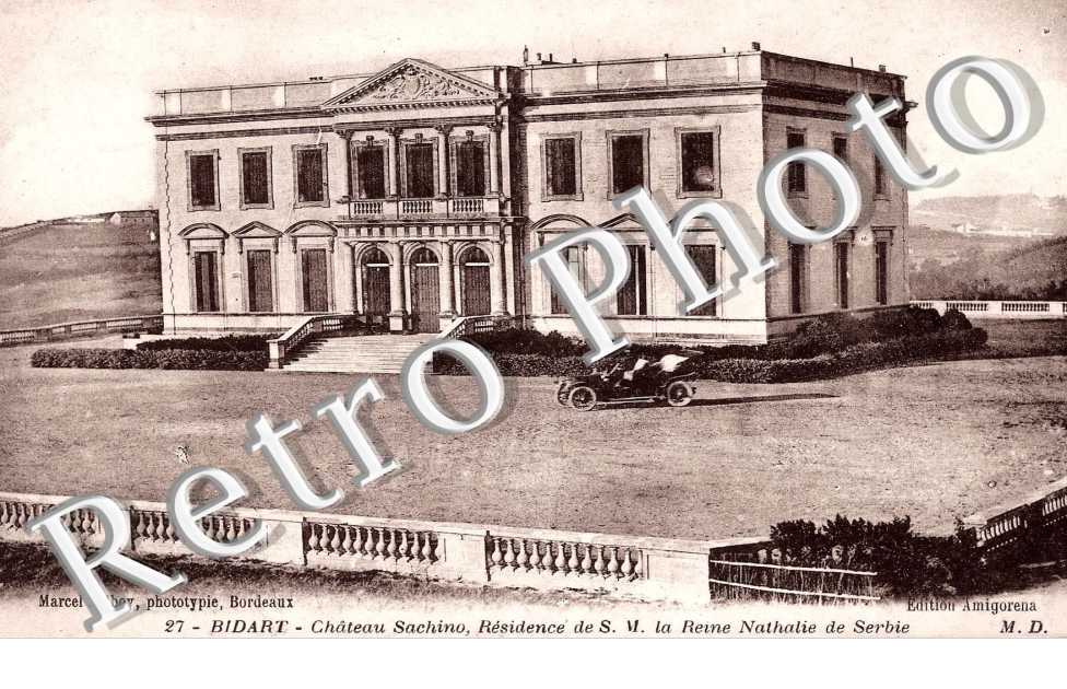 Chateau Sachino, Residence de la Reine Nathalie de Serbie