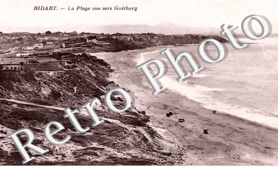 La Plage vue vers Guéthary