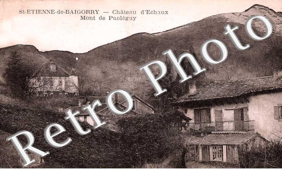 Chateau d'Echaux - Mont de Paoleguy